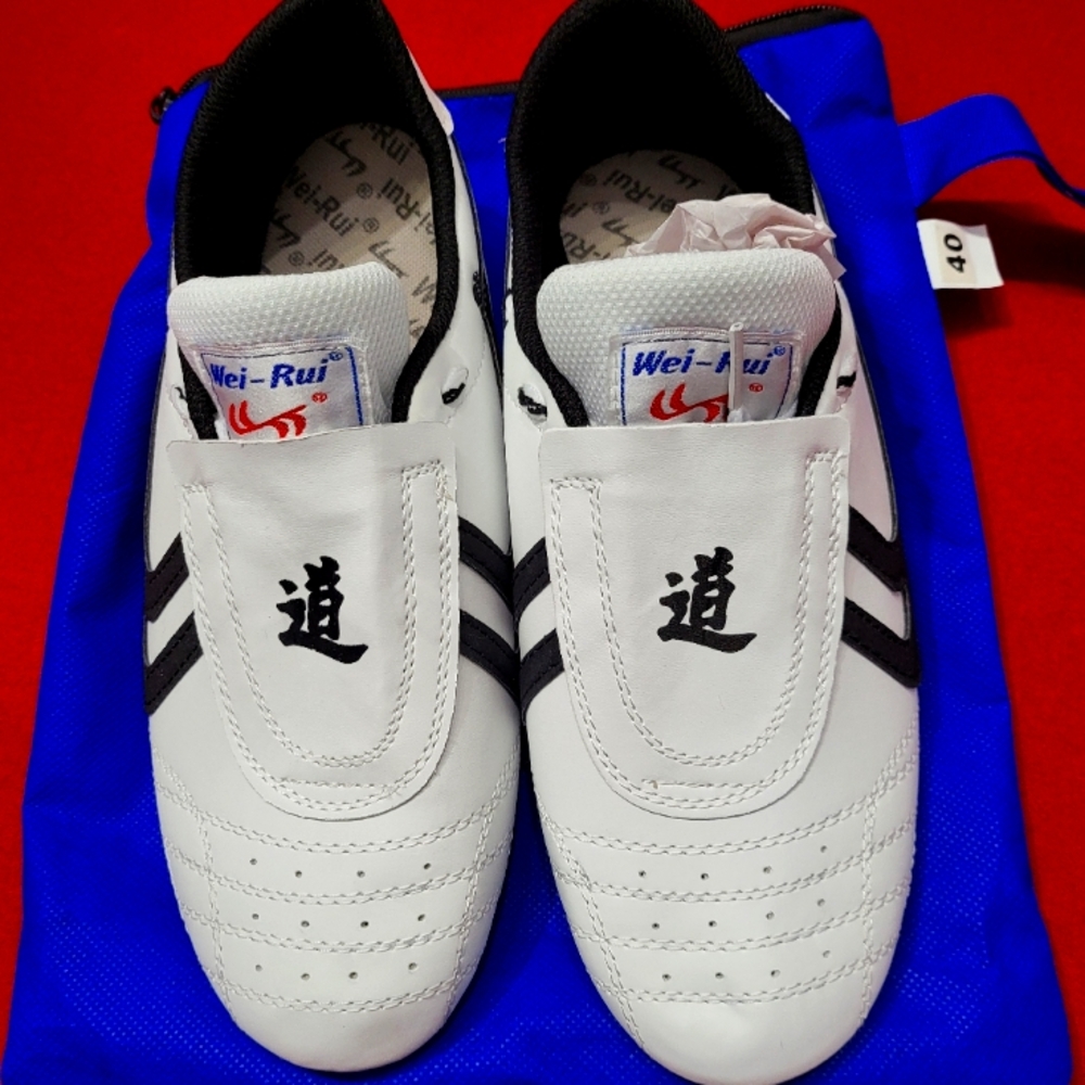 White Martial Arts Shoes